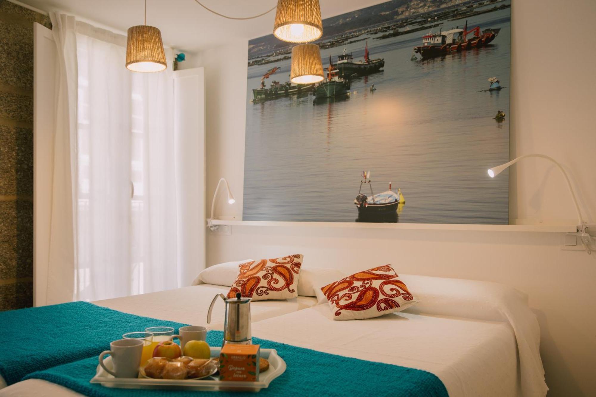 סנטיאגו דה קומפוסטלה Roompedra Apartamentos Turisticos מראה חיצוני תמונה